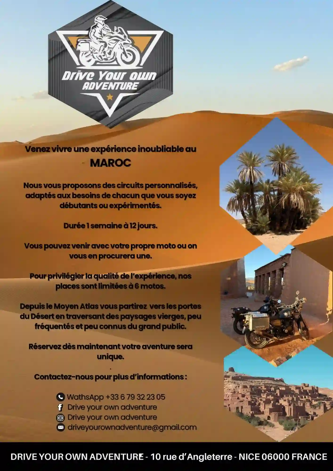 Flyer Drive your Own Adventure